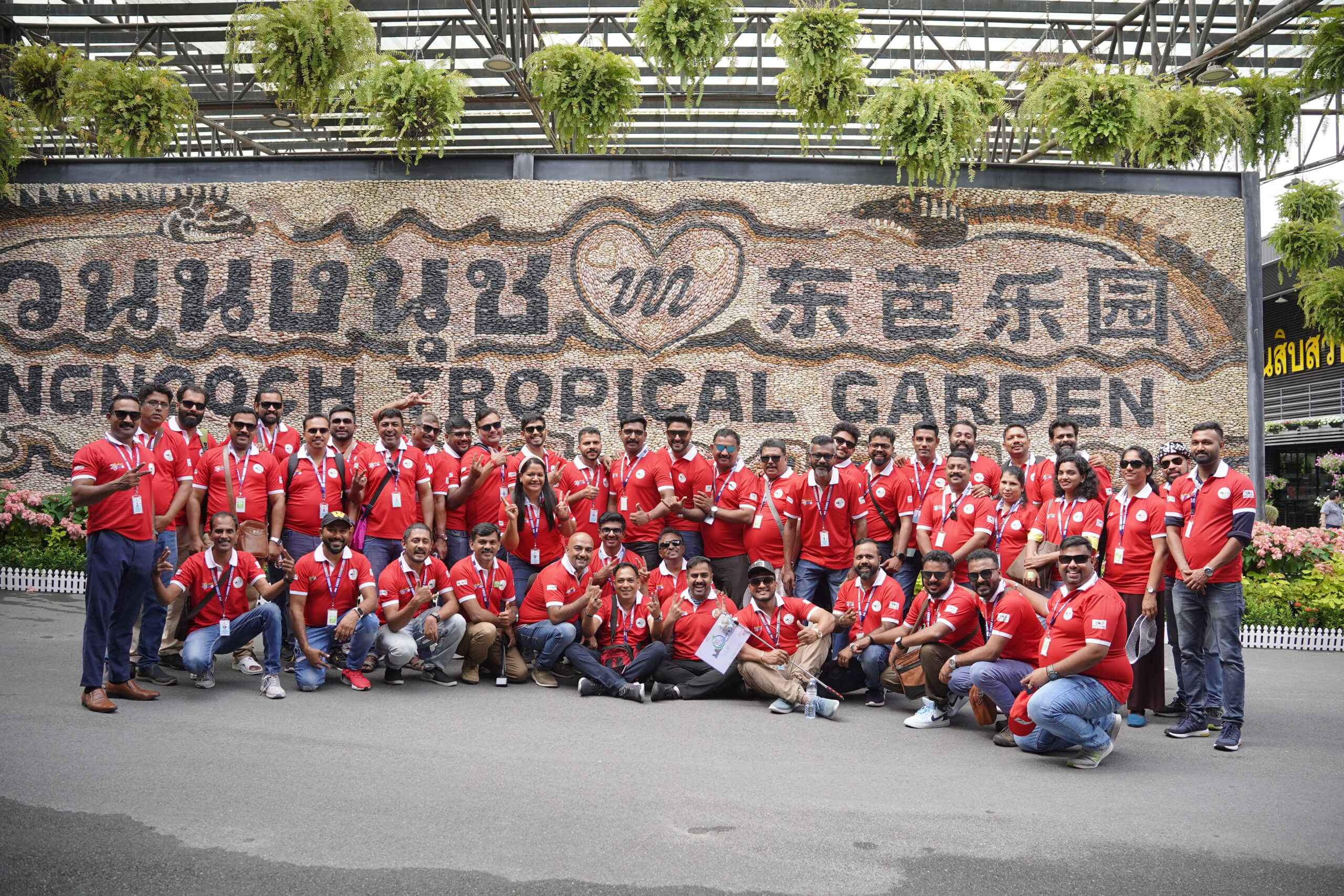 Team MKTA at Nong Nooch Village